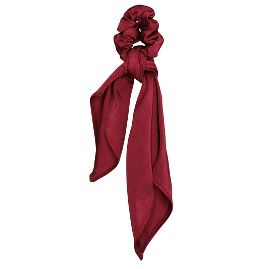 YSM Hair Scrunchie tie in red Miami color