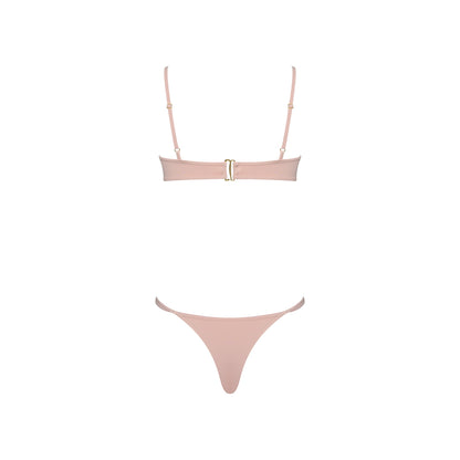 YSM Brisbane pink bikini back