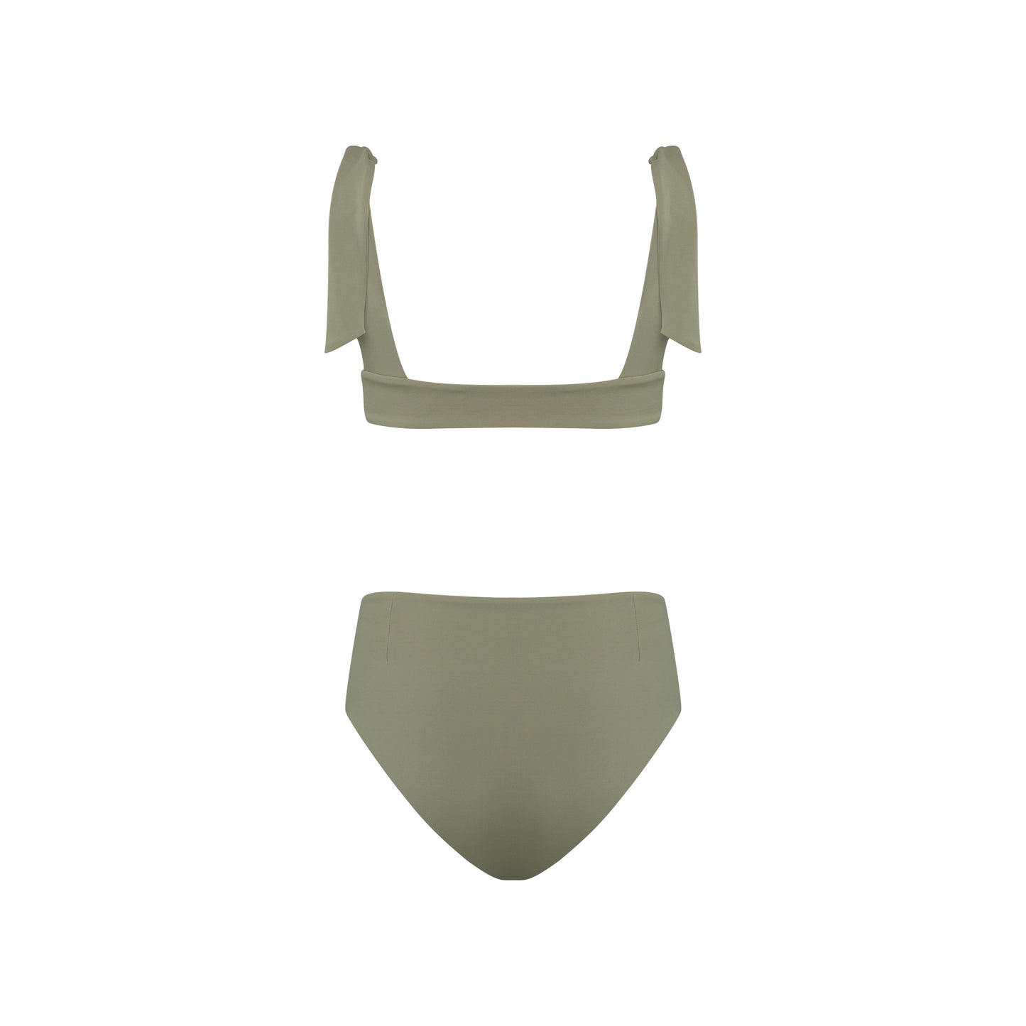 YSM Olive green Nurai bikini back