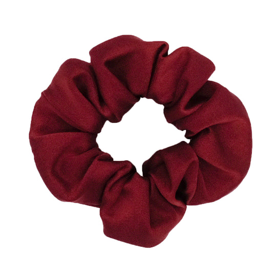 YSM Scrunchie red Miami color matching swimwear fabric